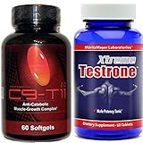 C9-t11 2.0 & Xtreme Testrone Enhancer Build Muscle Strength Workout Pills