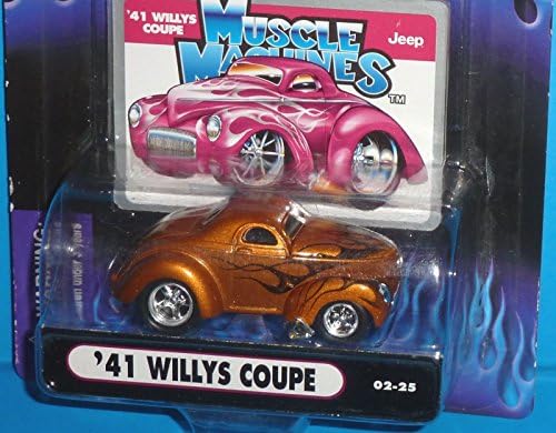 Muscle Machines Die Cast Adult Collectible - '41 Willys Coupe