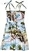 RJC Girls Paradise Island Surf Elastic Tube Top Sundress Blue 7