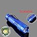Enjoydeal Blue Portable Mini CREE Q5 Zoomable 1200 Lumen LED Flashlight Torch Lamp AA