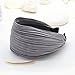 Colorful Flocking Headband - Folded Broad Hairband for Women,Lady,Kids-Girls Hair Band(Random Color)