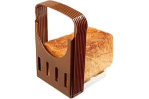 Bread Bake Slicer Cutter, Foldable Compact Bread Slicing Guide,Kitchen Accessories,Bread Machine for Homemade Bread Bagel Loa