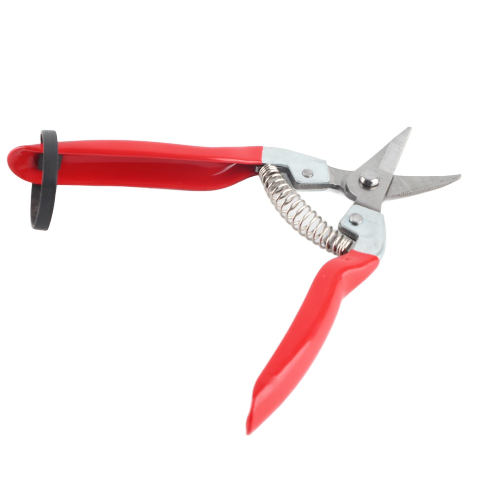 1Pc Sturdy Curved Blade Pruning Shears for Fruit Tree Rose Bonsai Gardening Scissors Professional Outdoor Clippers Tool Red Garden Pruner