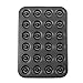 Webake Mini Fluted Tube Cake Pan Non-stick 1-3/4