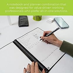 Rocketbook Smart Reusable Notebook, Fusion Plus