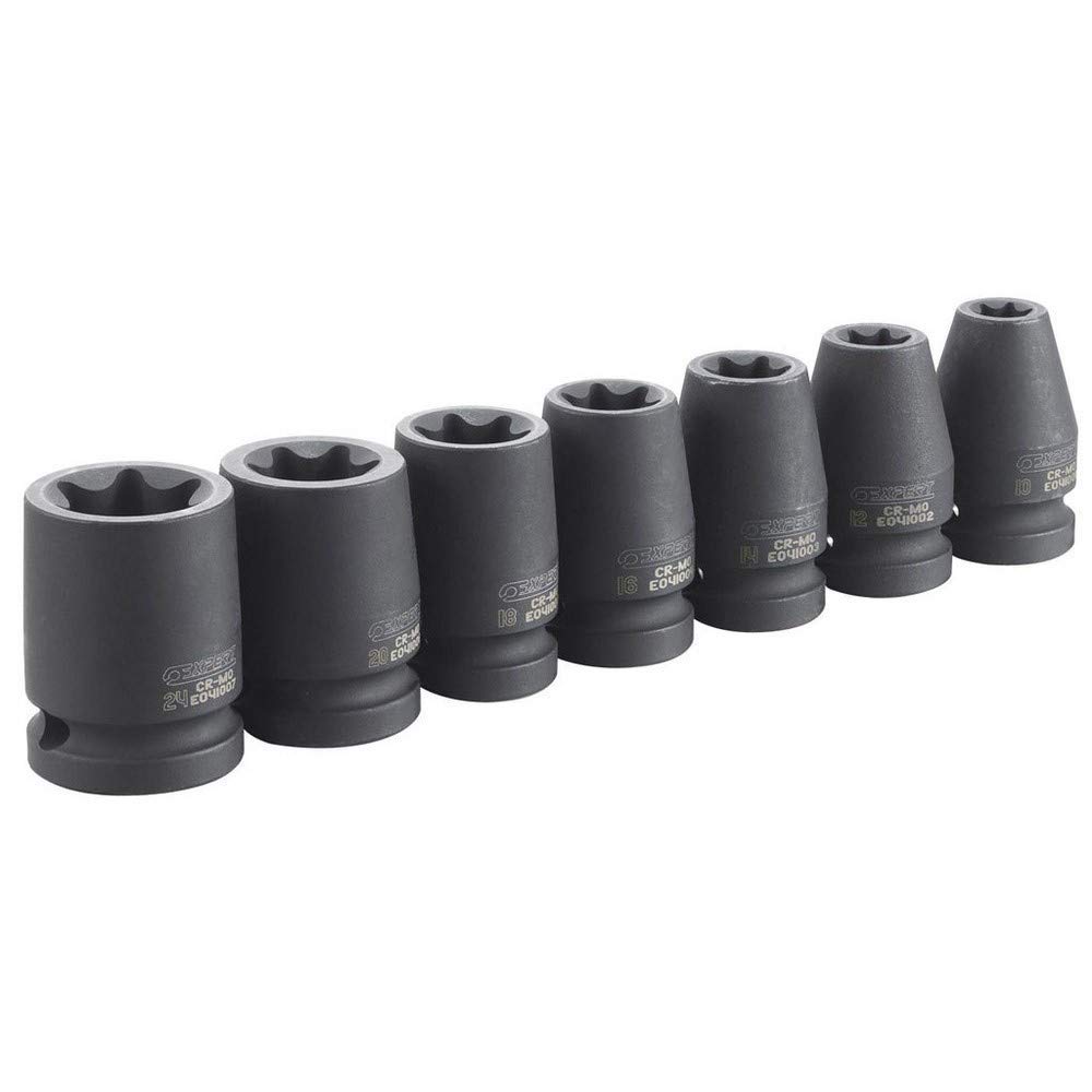 'Expert e041605 – Set of 7 Glasses Impact 1/2 Torx