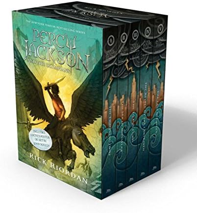 Percy Jackson and the Olympians 5 Book Paperback Boxed Set (w