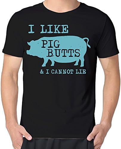 I Like Pig Butts I Cannot Lie Fitted Shirts Man's