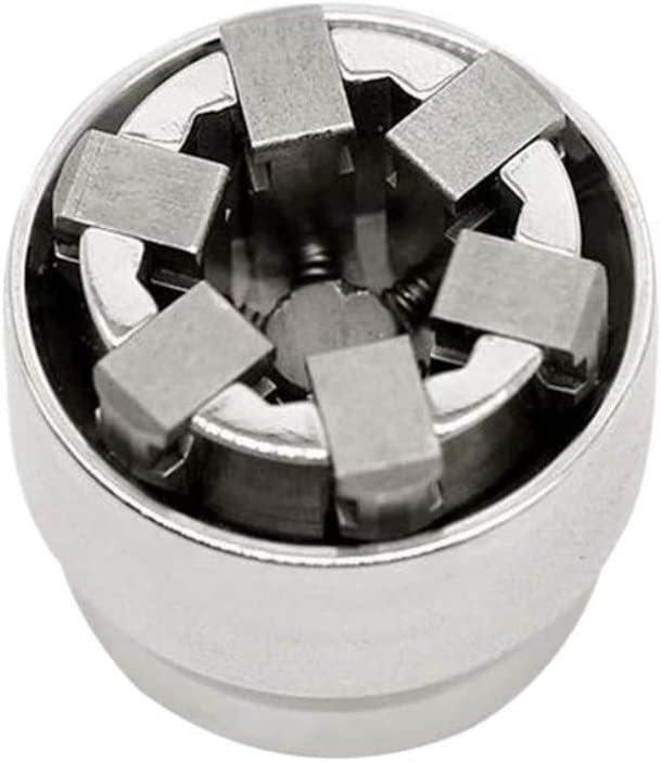 ArtisanShow Universal Adjustable Socket Wrench Adaptive Multi-Function Drive Wrench Socket Adaptive All-Fitting Multi Drill Attachment Universal Wrench Sleeve Power Hand Tools Gift for Machinist