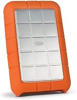 LaCie Rugged Triple 1TB External Hard Drive HDD USB 3.0 FireWire 800 Mac PC view 3