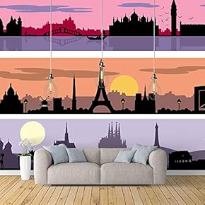 Wall Murals for Bedroom Beautiful Pictures Collection Removable Wallpaper Peel and Stick Wall Stickers - 66x96 inches