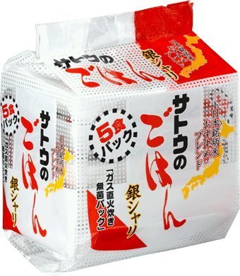 サトウのごはん 銀シャリ 200g×5食セット×8個入商品画像