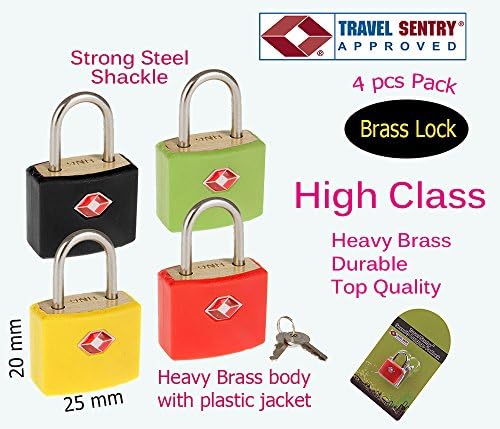 25mm TSA Brass Lock (set of 4 pcs)