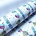 Hanukkah Gift Wrap in Assorted Designs - 3 Rolls Total 150 sq.ft. (Light Blue)