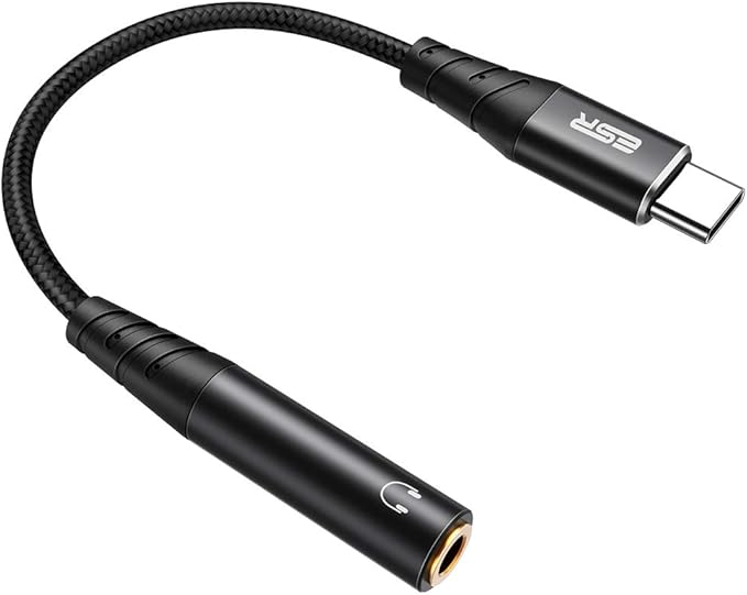 ESR USB TypeC to 3.5mm Female Headphone Jack Adapter Amazon.in