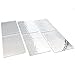 DiER Self-Adhesive Real Glass Craft Mini Square Mirrors Mosaic Tiles 5mm Crystal Clear