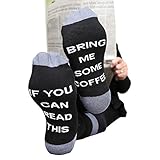 Unisex Funny Hidden Message Socks - If You can Read This - See Words on Soles