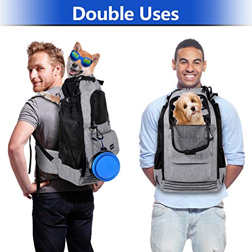 dog backpack carrier for medium dogs