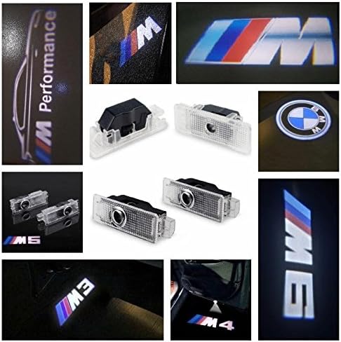 PIXELPRICE 2x CREE LED PROJECTOR CAR DOOR LIGHTS SHADOW PUDDLE COURTESY LASER LOGO