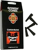 Gonesh Cone Incense Dragon's Blood - Custom Blend Black Package