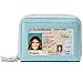 RFID Blocking Leather Wallet for Women,Excellent Women's Genuine Leather Credit Card Holder