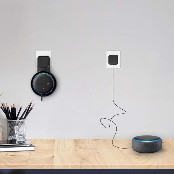 PROUD BIRD   Soporte de Pared para Dot 3 Gen Excelente Sonido una solucin Que Ahorra Espacio para Altavoces Smart Home Soporte para Altavoces con distribucin de Cable