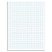 TOPS Quadrille Pad, 8.5 x 11 Inches, 15 Pound Stock, 50 Sheets per Pad, 6 Pads per Pack, White (99522)