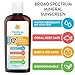 All Natural SPF 30 Sunscreen, Coconut Scent, Biodegradable, Reef Safe by Tropical Sands, Water Resistant Great for Snorkeling, 8 fl oz