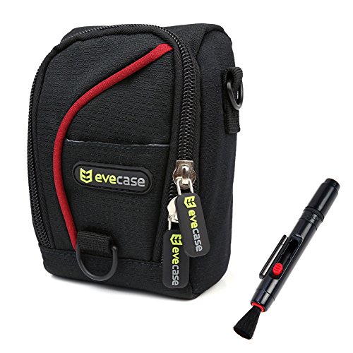 Evecase Compact Digital Camera CaseBlack for Nikon COOLPIX A900 AW130 AW120 AW110 AW100 S7000 S9900 S9700 S960