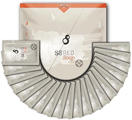 S8 RED Tattoo Soap Alcohol Free 20x Individual Packets