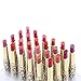 Anself 12 Colors 24pcs Leopard Print Lipsticks Moisturizing Lip Balms Set Waterproof Long Lasting