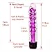 Sex Talk 3PC Realistic Dildos 7 Inch Flexible Huge Penis and Anal Waterproof Dildo Vibrator and Strong Suction Cup Sex Products for Women