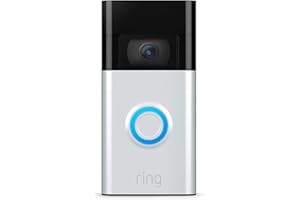 Ring Video Doorbell – 1080p HD video, improved motion detection, easy installation – Satin Nickel (2020 release)