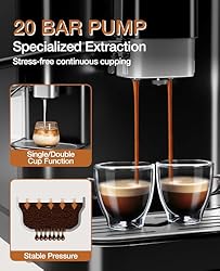 GarveeTech fully automatic espresso machine