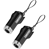 SEMTION Window Glass Breaker Seatbelt Cutter with Keychain 2 in 1 Car Emergency Escape Tool (Upgraded Version) Black-2pcs