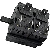 Anchilly 1pc FZ31-9E 11 Pin 7 Position TOA-60 Rotary Function Switch