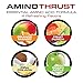 LABRADA Amino Thrust - BCAA Energy Powder with Green Tea Extract for Lean Muscle Growth & Fat Loss, Orange Mango, 30 Serving