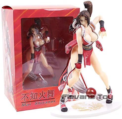 Fallhuoz KOF The King of Fighters Mai Shiranui PVC Figure Collectible Model Toy