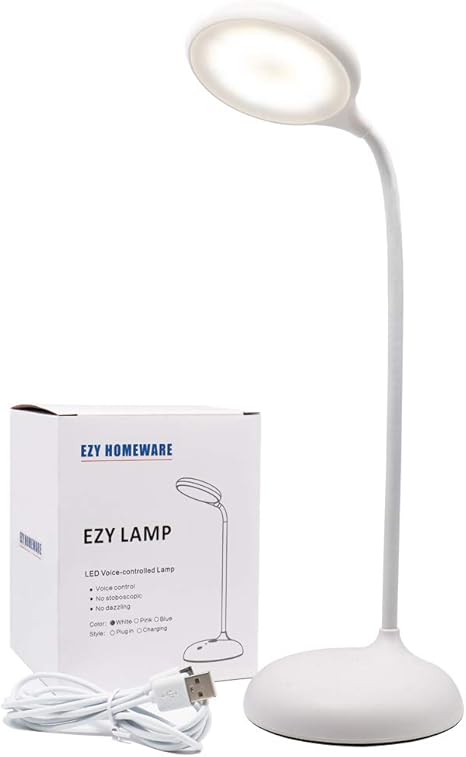 smart estudiar lampara de computadora voz lampara de mesa ezy menaje del hogar luz de noche led intensidad regulable touch de carga usb ambiental