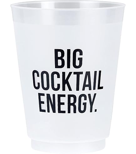 Santa Barbara Design Studio Shot Glasses - 10 Pack 2-Ounce BPA-Free Plastic