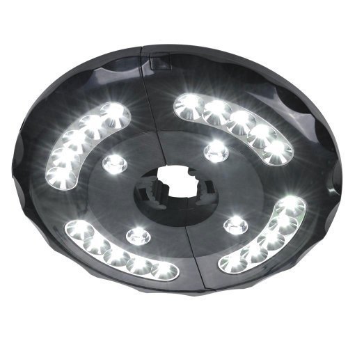 AV Prime Inc LX-99905 Patio Umbrella Accessories Wireless 24 Led Light for Outdoor Use, Patio Umbrellas, or Camping Tents