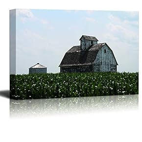 Canvas Wall Art for Living Room,Bedroom Home Artwork Paintings Farm Ready to Hang - 12x18 inches