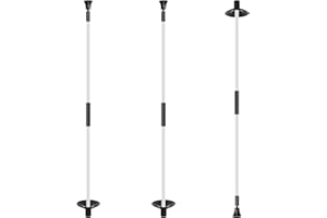 ALIENNANA Golf Flagstick, Practice Putting Green Flag Stick for Yard, Pole Pin Flagpole Portable Mini Golf Flag Sticks 2 Section Design for Backyard 3Pcs & 1Pcs