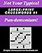 Not Your Typical Large-Print Crosswords #1 - Pun-demonium! by Dave Straube