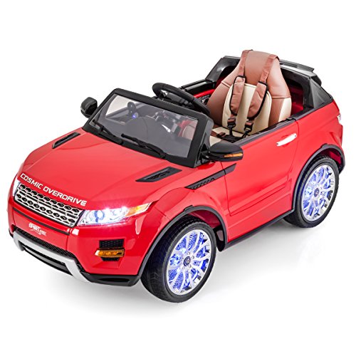 Buy SUPERtrax Cosmic Kid's Ride On Electric Toy Car 12V EVA Foam Rubber Tires, Remote Control