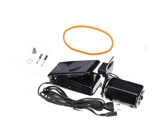 GMAC Sewing Machine Motor with Foot Pedal Controller Kits (Copper Winding)