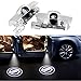 Center 2 Pcs Car Projection LED Projector Door Shadow Light Welcome Light Laser Emblem Logo Lamps Kit for Nissan Altima Armada Maxima