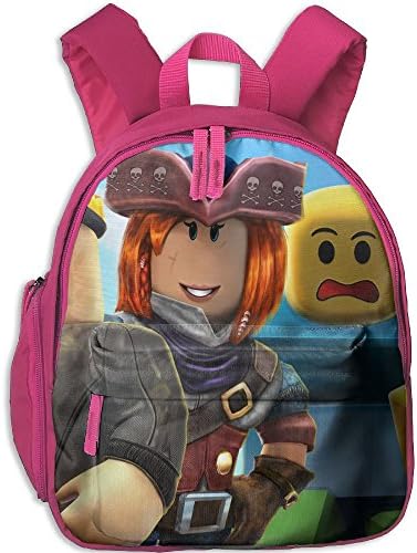 Roblox-Egmontclutch Messenger Bag Lightweight And Durable Backpack Perfect For School,Multi-pockets Bookbag Pink