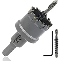 Rannb 38mm/1.5 inch Hole Saw Carbide Tipped Hole Saw for Cutting Stainless Steel