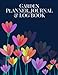 Garden Planner, Journal & Log Book: Navy Flowers Notebook | Seasonal & Monthly Planner Checklist, Garden Grid Plan, Plant Record Pages, Project ... 8.5"x11" PAPERBACK (Horticulture) (Volume 3) primary